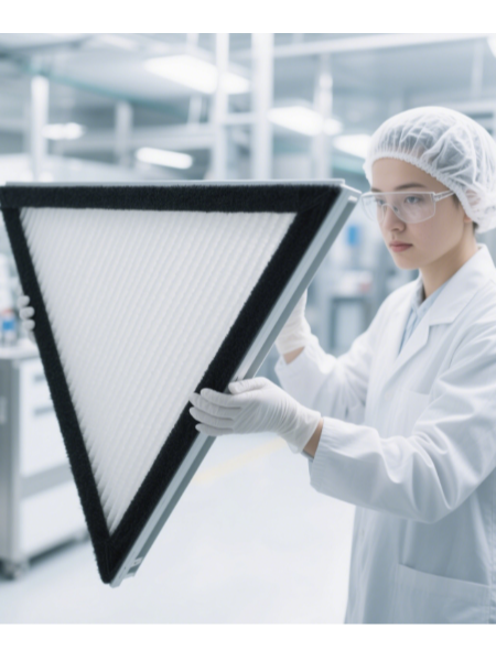 數據中心環境控製中 V 型高效過濾（lǜ）器的重要性​