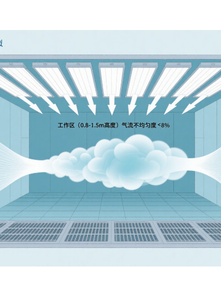 V型密褶式高效過濾器在潔淨室設計（jì）中的關鍵作（zuò）用