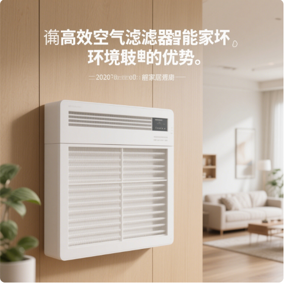 高效空氣過濾器在智能家居環境中的應用（yòng）與優勢​